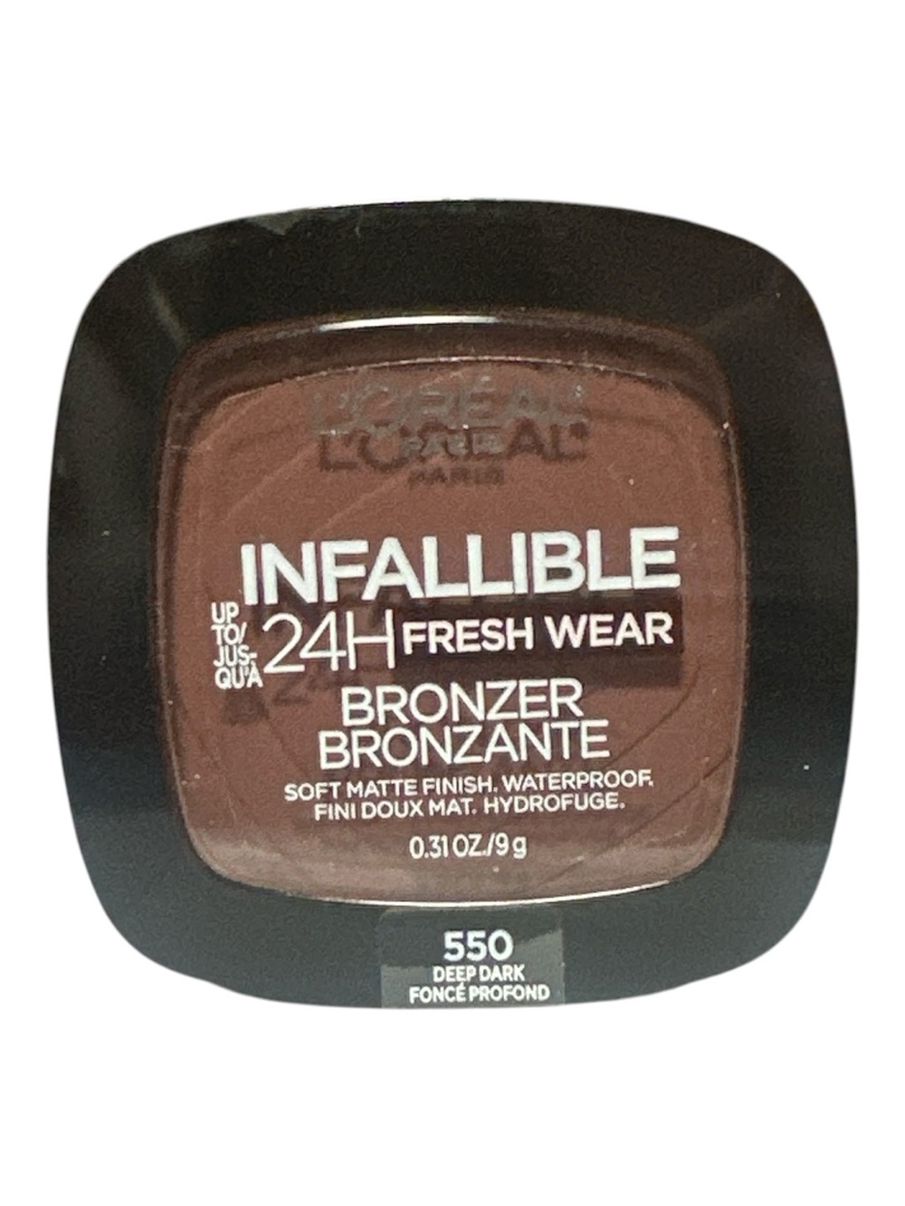 L'Oréal Infallible 24H Fresh Wear Bronzer - 550 Deep Dark